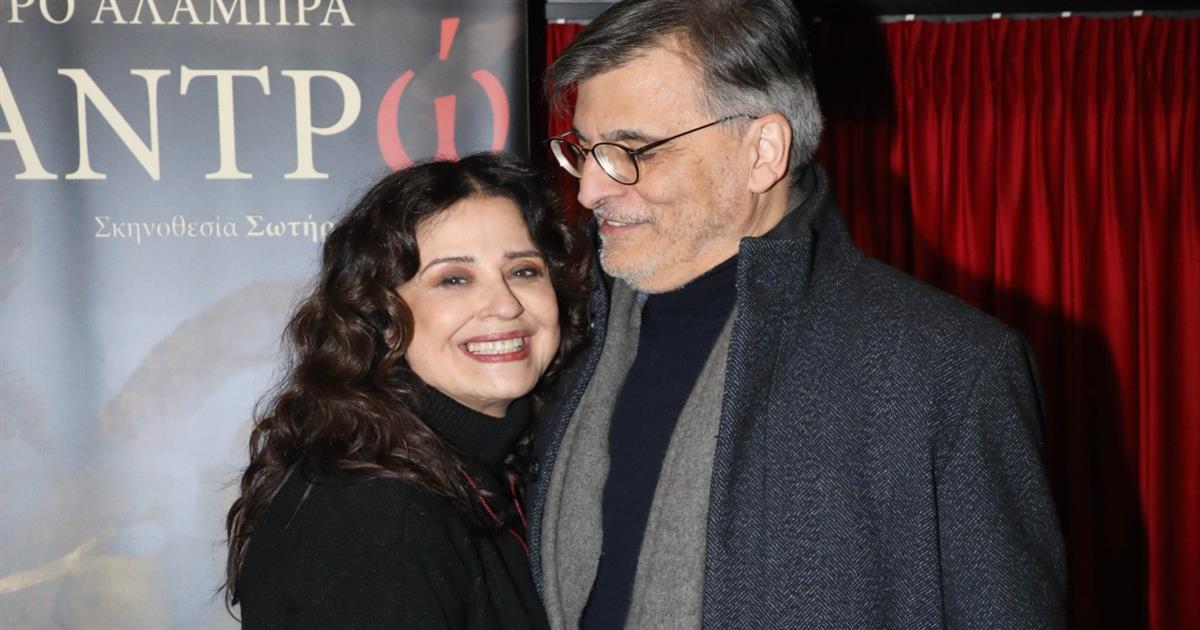 Μαρία Τζομπανάκη: Σπάνια εμφάνιση με τον σύζυγό της, Γιάννη Βάλβη – Για ποιο λόγο είχαν να βρεθούν 2 μήνες