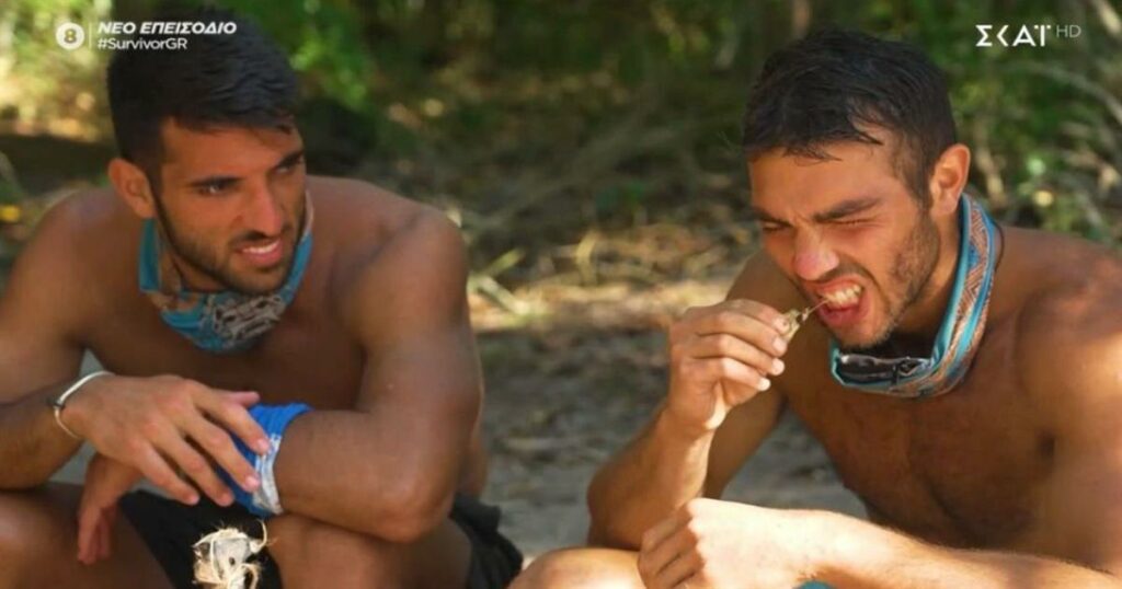 Survivor 25/1: Ο Γιώργος Πολύχρoς έφαγε και… σκουλίκι! (Βίντεο)