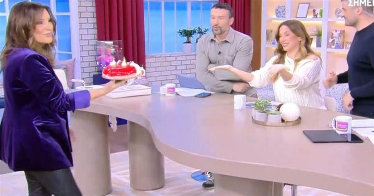 Καλύτερα δεν γίνεται: Η έκπληξη στο πλατό για τα γενέθλια της Ελιάνας Χρυσικοπούλου