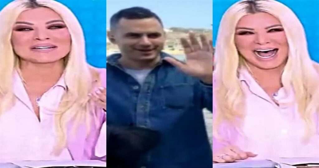 «Καλέ ο άνδρας μου!» – Η Καινούργιου έκανε ζωντανή σύνδεση με Μύκονο και πέρασε από πίσω ο Κουτσουμπής