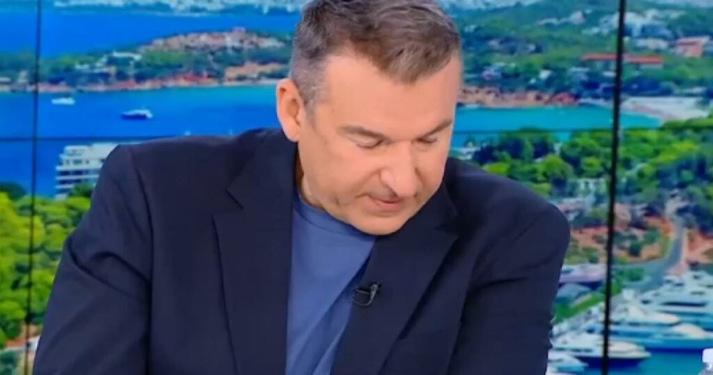 Λιάγκας: Ο εκνευρισμός με τους συνεργάτες του στον «αέρα» του Πρωινού – Χτύπησε το χέρι του στο τραπέζι!