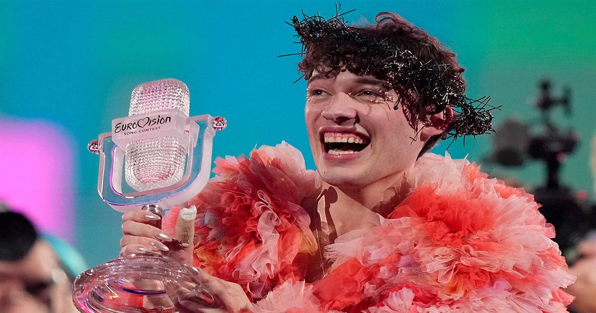 Nemo: Επέστρεψε το τρόπαιο της Eurovision «τυλιγμένο με χαρτί υγείας», γυαλιά καρφιά