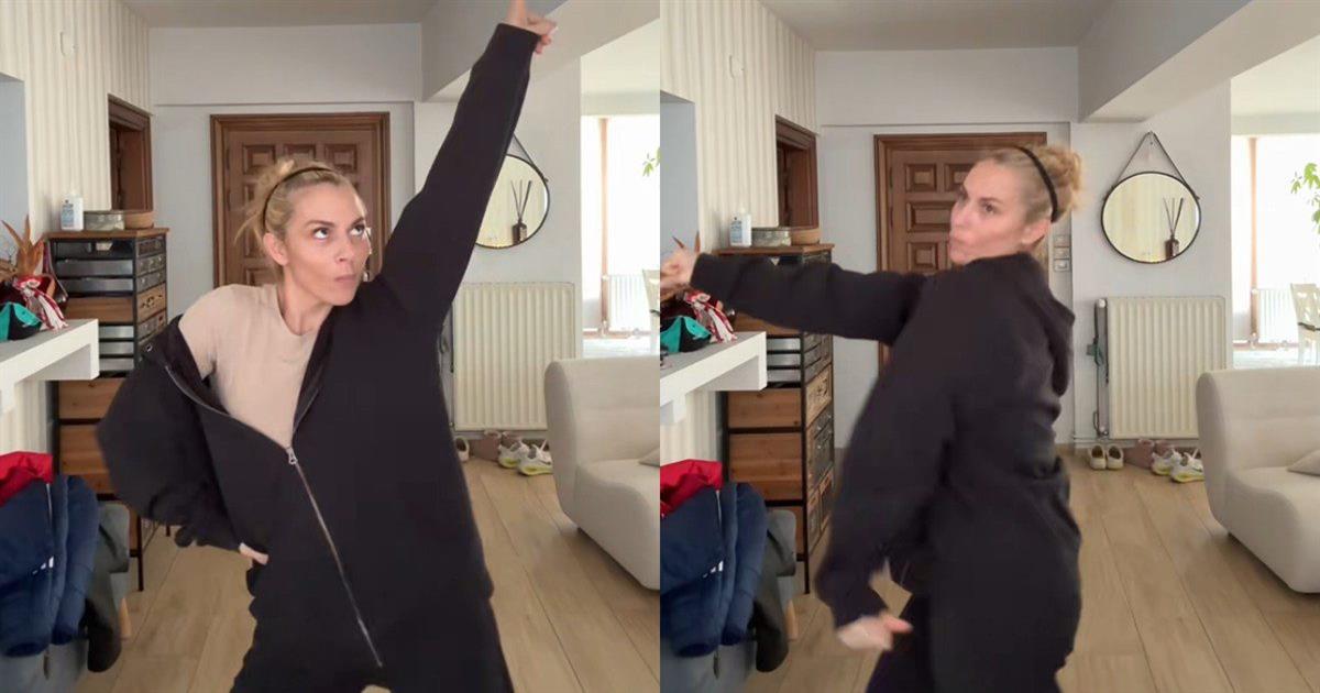 Ντορέττα Παπαδημητρίου: Καταπληκτικές χορευτικές κινήσεις για καλό λόγο
