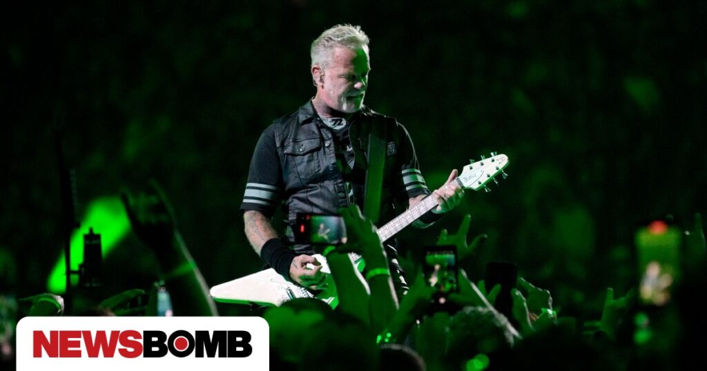 Στην Αθήνα ο frontman των Metallica, James Hetfield, μαζί με την αρραβωνιαστικιά του