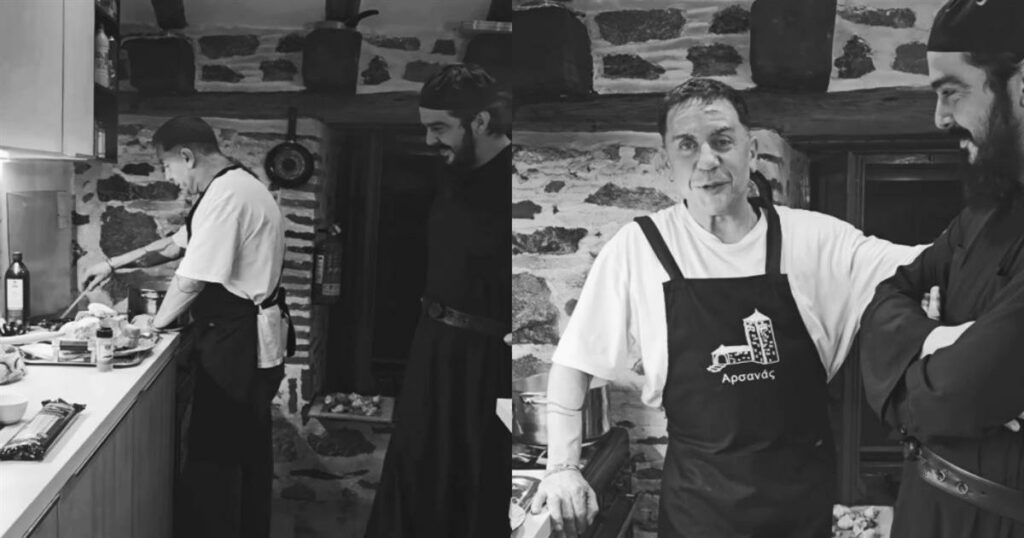 Γιώργος Μαζωνάκης: Βρήκε καταφύγιο στο Άγιο Όρος – Το βίντεο που κάνει τον γύρο του Διαδικτύου