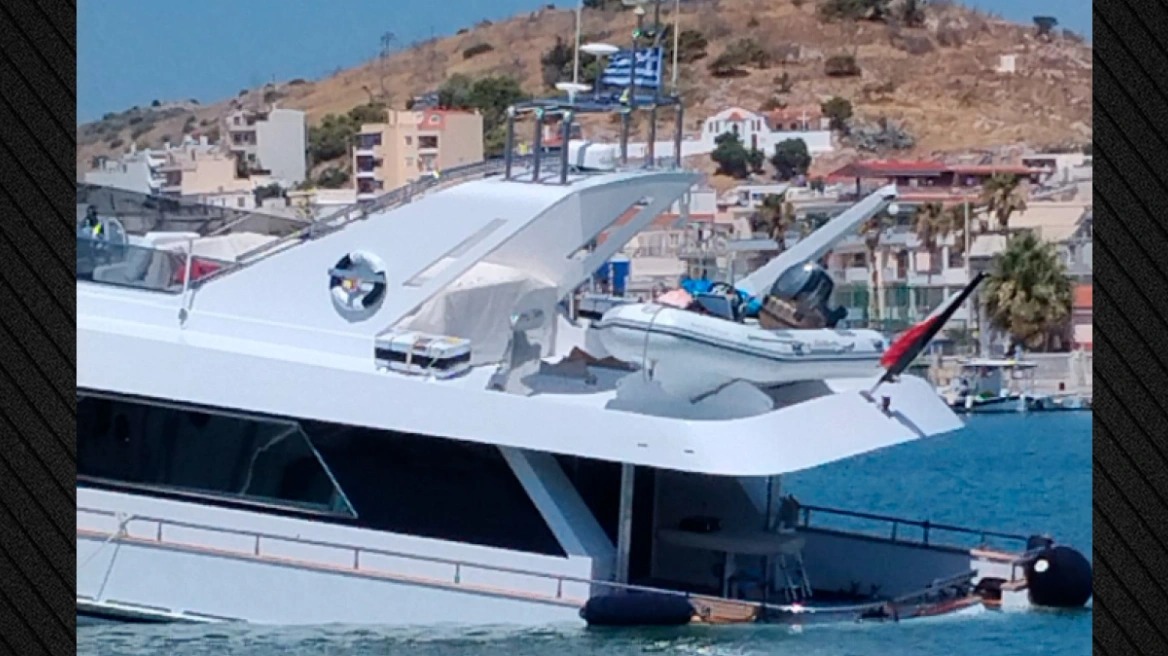 ΣΟΚΑΡΙΣΤΙΚΗ ΕΙΚΟΝΑ – ΣΤΟΝ ΒΥΘΟ ΧΙΛΙΑΔΕΣ ΕΥΡΩ: ΠΟΛΥΤΕΛΗΣ ΘΑΛΑΜΗΓΟΣ ΒΥΘΙΖΕΤΑΙ ΣΤΗ ΣΑΛΑΜΙΝΑ – ΕΤΡΕΞΑΝ ΑΝ ΒΓΟΥΝ ΕΞΩ ΤΑ 5 ΑΤΟΜΑ ΠΟΥ ΗΤΑΝ ΜΕΣΑ