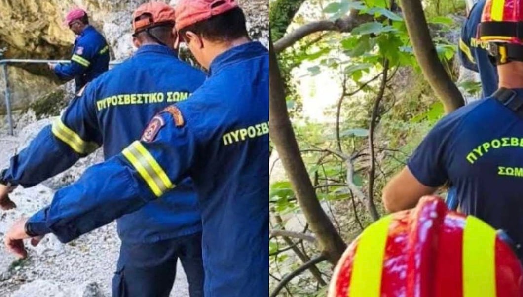 Μάχη για τη ζωή της δίνει 50χρονη - Αποκολλήθηκε βράχος και έπεσε στο κεφάλι της