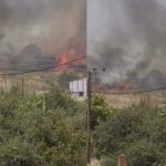 Φωτιά στο Ωραιόκαστρο Θεσσαλονίκης: 112 για εκκένωση της Λητής – Εντοπίστηκε σορός στο δάσος που ξέσπασε η πυρκαγιά