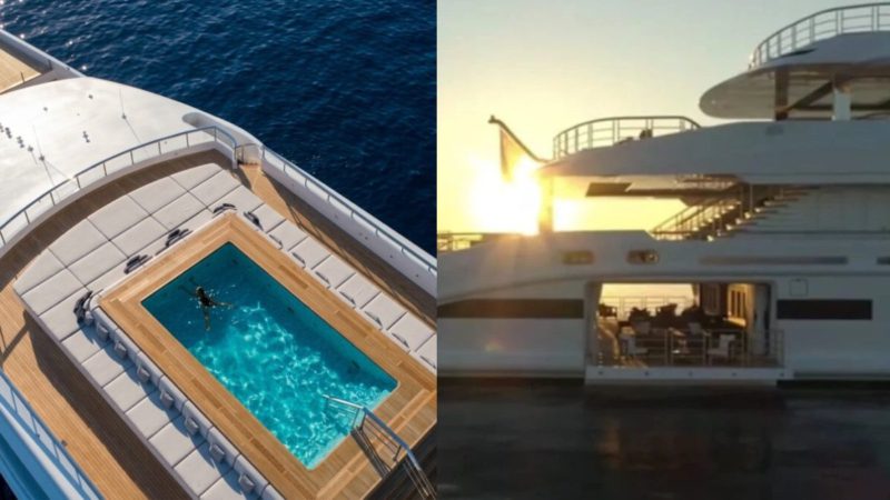 Χλιδή χωρίς όρια: Το superyacht που κοστίζει 220 εκατ. ευρώ έγινε το απόλυτο αξιοθέατο της Μυκόνου