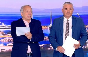 «Δυστυχώς μόλις μας ενημέρωσαν ότι…»: Κατέρρευσαν on air Κούτρας και Ντσούνος, ανακοίνωσαν ότι πέθαvε και διέκοψαν την εκπομπή