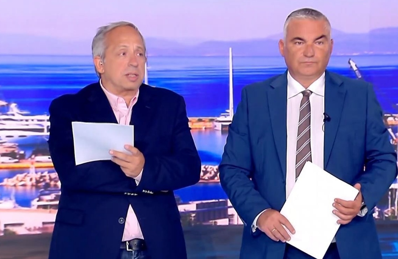 «Δυστυχώς μόλις μας ενημέρωσαν ότι…»: Κατέρρευσαν on air Κούτρας και Ντσούνος, ανακοίνωσαν ότι πέθαvε και διέκοψαν την εκπομπή