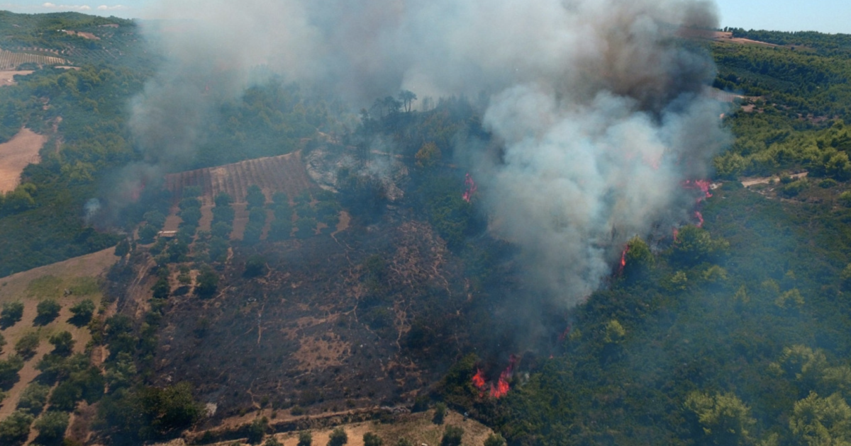 Έκτακτο Τώρα: Μεγάλη φωτιά στην Κόρινθο – Ήχησε το 112, μάχη για να μην επεκταθεί το μέτωπο
