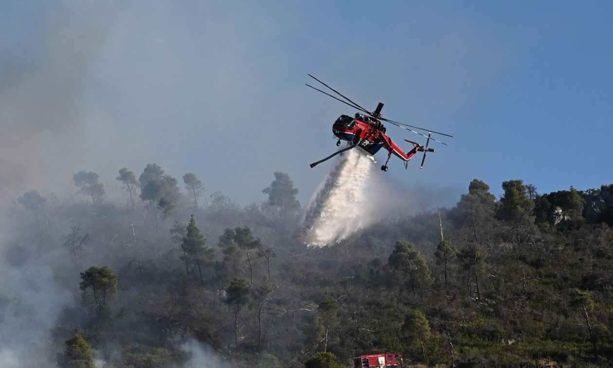 Φωτιά τώρα στην περιοχή Βασιλικά του δήμου Θέρμης - Ήχησε το 112