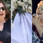 Όλοι παρατήρησαν το στεφάνι της Χαρούλας Αλεξίου και δάκρυσαν: Το στεφάνι στην κηδεία της Μαίρης Λίντα που ράγισε καρδιές