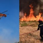Φωτιά στην Αττική: Σηκώθηκαν εναέρια μέσα – Τεράστια επιχείρηση της πυροσβεστικής