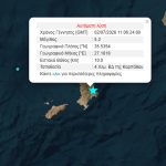 Ισχυρός σεισμός 5,2 Ρίχτερ στην Κάρπαθο
