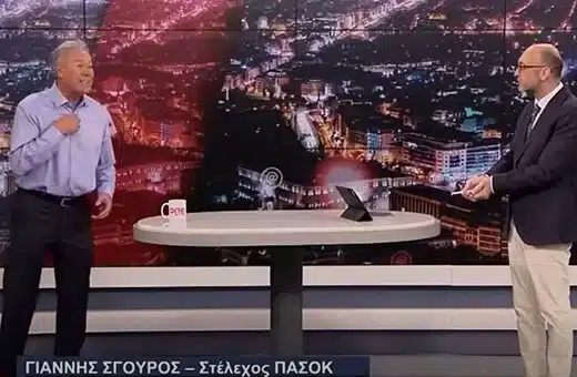 Η Νέα Δημοκρατία ζητά τη διαγραφή Σγουρού μετά την ένταση στον αέρα του One: «Ο Ανδρουλάκης αποδέχεται αυτή τη συμπεριφορά;»