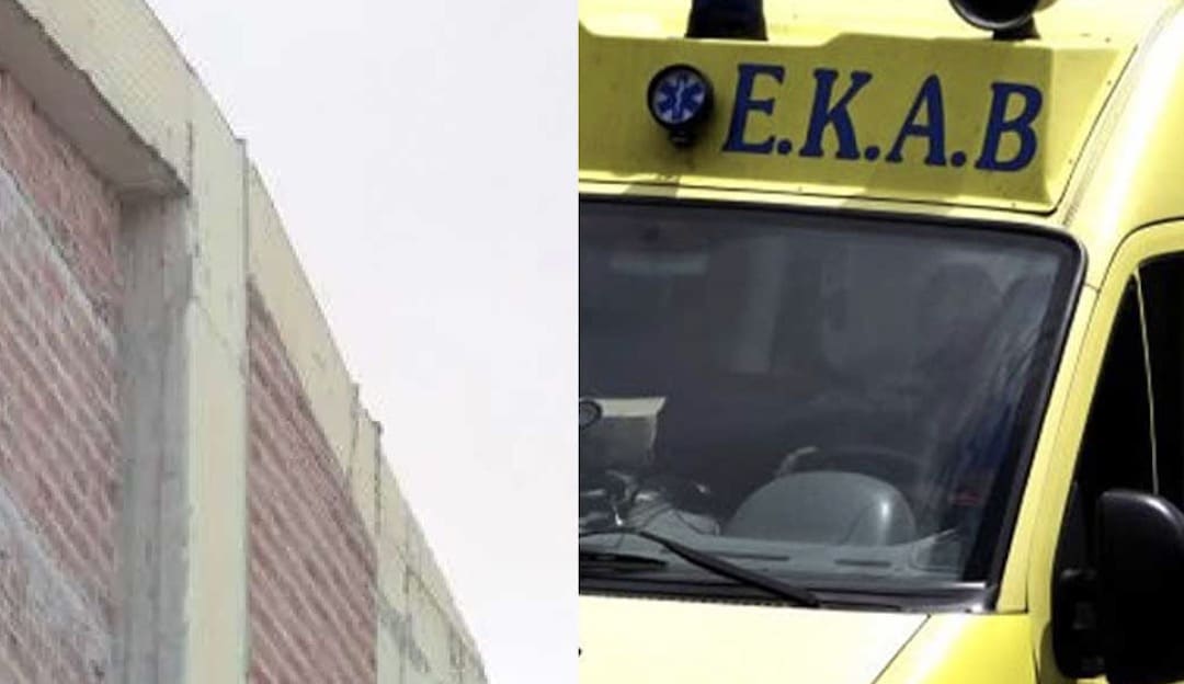 Κατέρρευσε μεσοτοιχία στο Μαρούσι – Ένας τραυματίας, διακοπή κυκλοφορίας