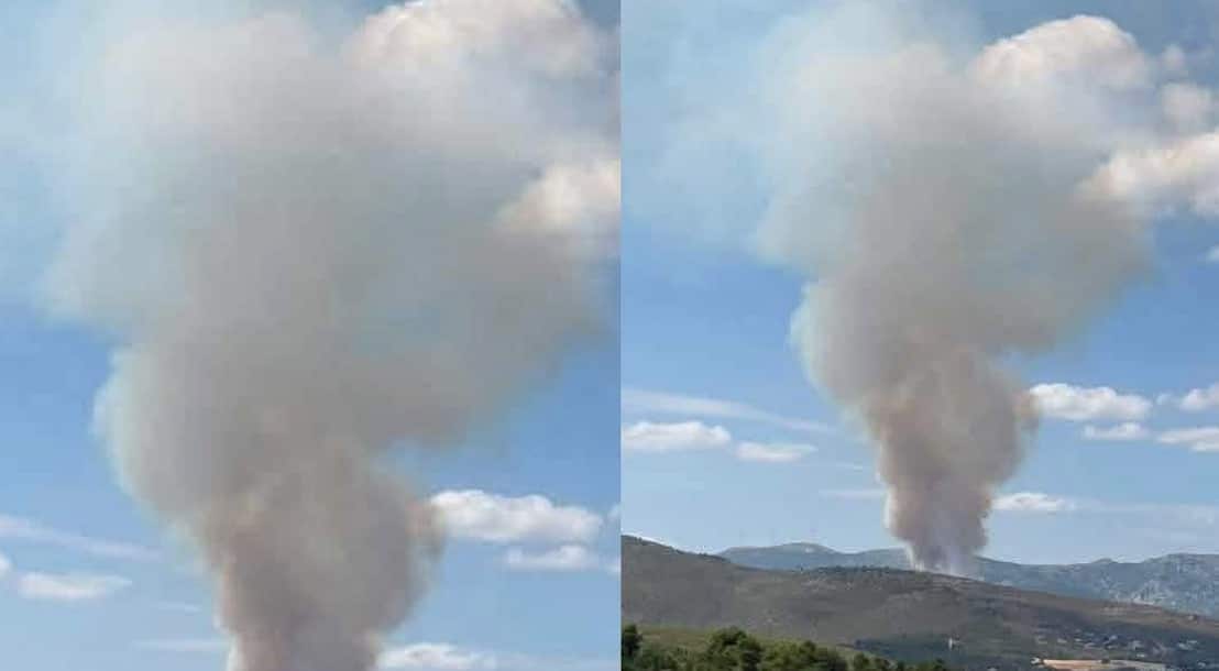 ΜΕΓΑΛΗ ΦΩΤΙΑ ΤΩΡΑ ΣΤΗΝ ΑΤΤΙΚΗ