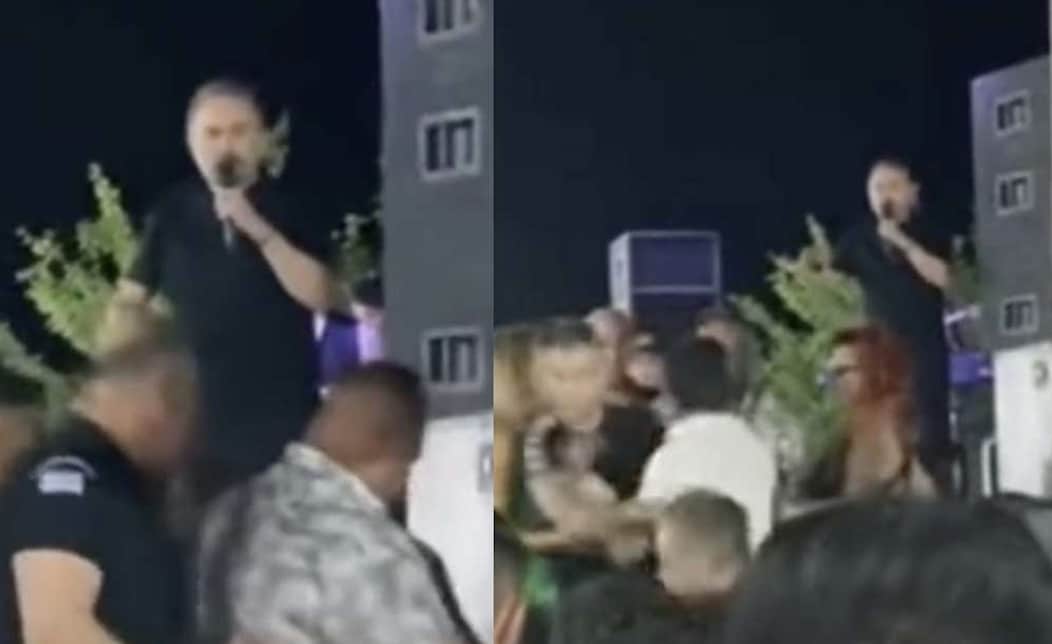 Χαμός και άγριο ξύλο σε συναυλία του Γονίδη - «Ένας @@@@ θα χαλάσει 1.000 άτομα εδώ μέσα;» 