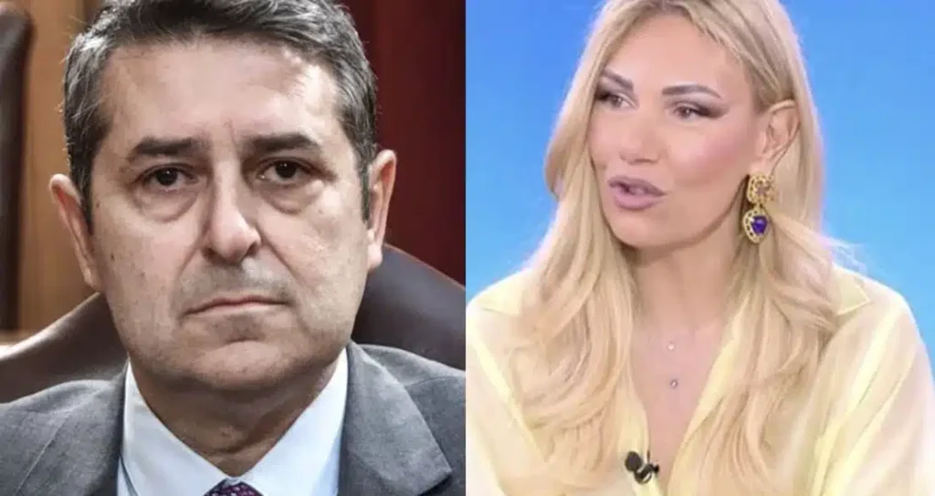 Γιώργος Μυλωνάκης και Τίνα Μεσσαροπούλου στην πρώτη βραδινή έξοδος μετά την περιπέτεια υγείας