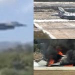 Βίντεο-σοκ από την αναγκαστική προσγείωση F16 στην Ζάκυνθο – Υποδειγματική η αντίδραση του πιλότου