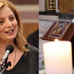 Ράγισε καρδιές η Άντζελα Γκερέκου στον επικήδειο λόγο της για την Μάρω Κοντού – «Καλό σου ταξίδι, μαμά Μαρία»