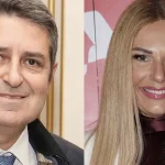Η νέα επίσημη εμφάνιση του Γιώργου Μυλωνάκη δίπλα στη σύζυγό του, Τίνα Μεσσαροπούλου μετά την περιπέτεια της υγείας του
