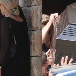 Θρήνος στην κηδεία του Λορέντζο Καριέρε – Συντετριμμένη η σύζυγός του, Έλενα Κατραβά