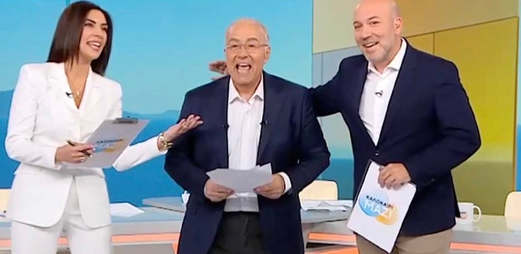 Η Άννα Λιβαθυνού και ο Στέφανος Σίσκος έκαναν πρεμιέρα στον ΑΝΤ1 - Τι είπαν στην έναρξη