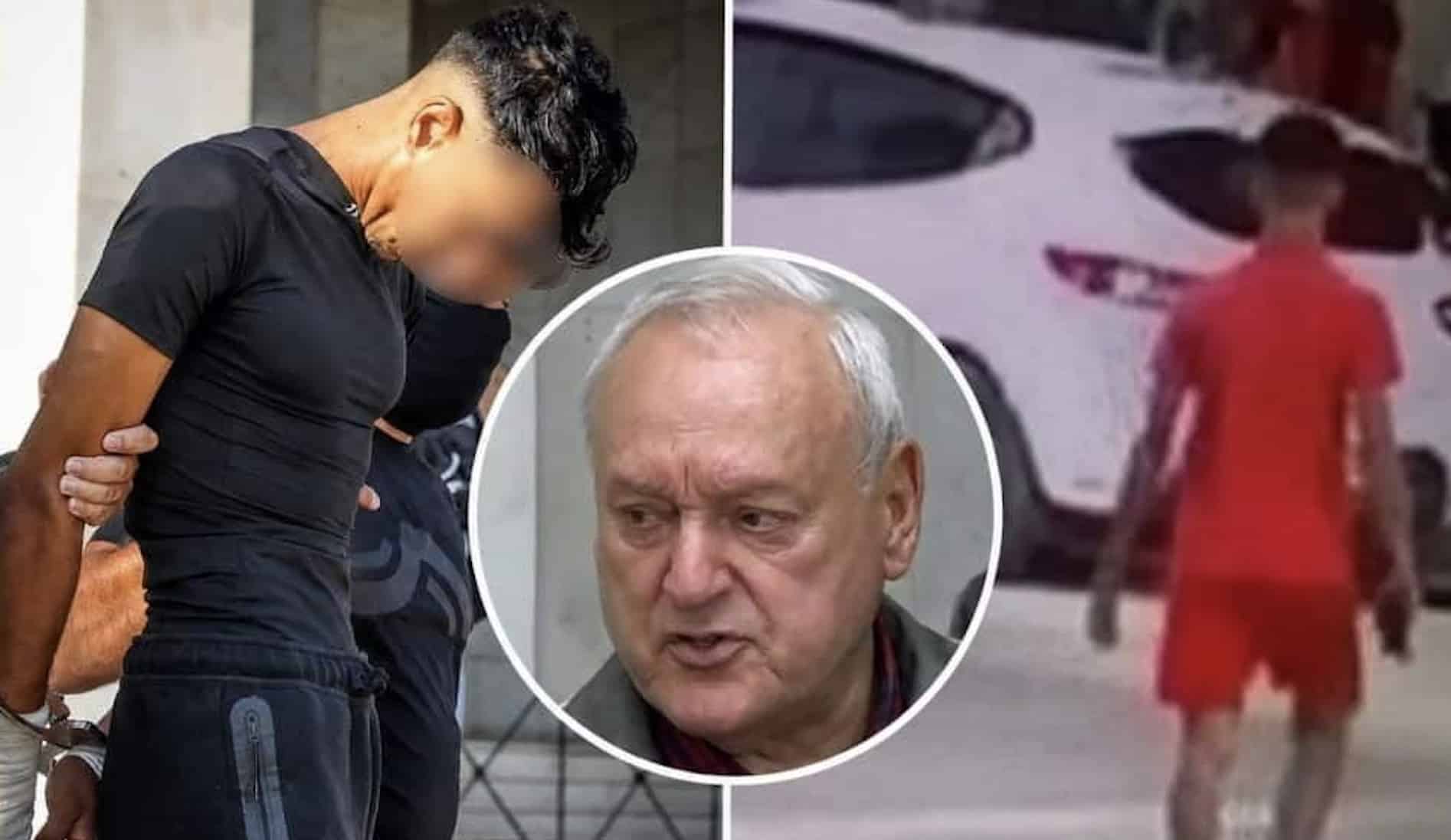 Σταύρος Γεωργίου: Το βίντεο της οργής – Ο 28χρονος φεύγει ατάραχος λίγα λεπτά μετά το άγριο φονικό με το λάπτοπ στο χέρι