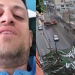 Συγκλονίζει ο διανομέας που καταπλακώθηκε από σκαλωσιά στον Πειραιά – «Με έπιασαν τα κλάματα, σκεφτόμουν την οικογένειά μου»