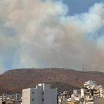 Φωτιά στην περιφερειακή οδό στο Αιγάλεω – Ήχησε το 112