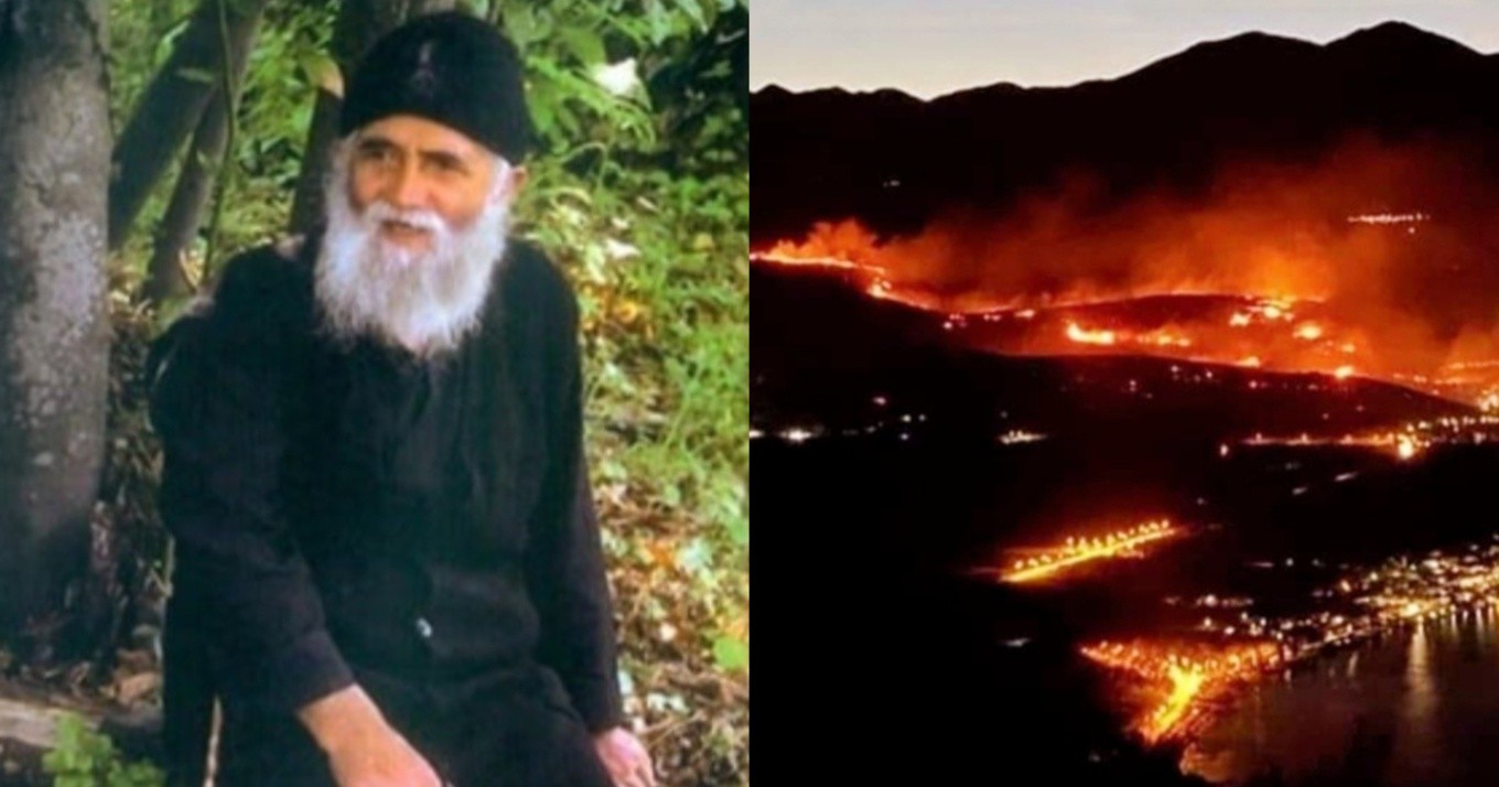 Ανατριχιάζει η προφητεία του Άγιου Παΐσιου για τις Φωτιές πριν τον 15αύγουστο – «Κάηκαν τα δάση μας! Αυτό θα γίνει μετά τη μεγάλη φωτιά…»