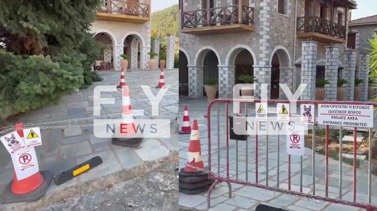 Σοκ στο Μυστρά: «Φρούριο» το κλειστό ξενοδοχείο που έκρυβε το πτώμα – Αλυσίδες, κάμερες και απαγορεύσεις (video)