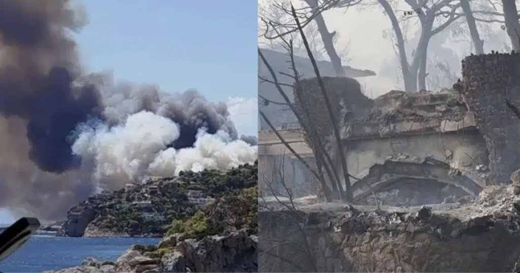 Μαθεύτηκε η ταυτότητα των δύο νεκρών – Τραγωδία στη φωτιά στη Σαλαμίνα