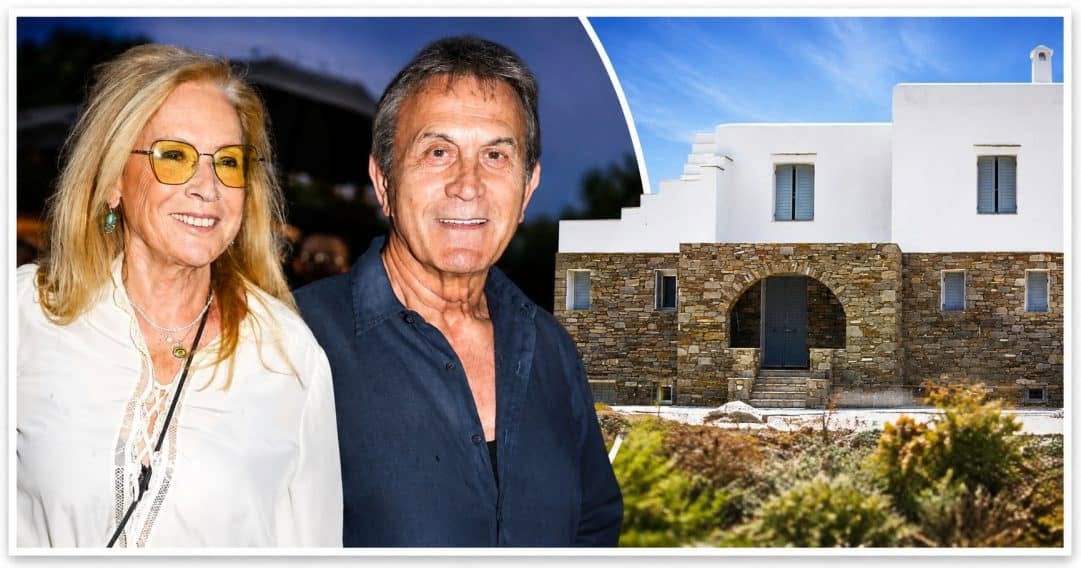 Επενδύσεις εκατομμυρίων για Γιώργο και Άννα Νταλάρα: Μετά τις βίλες στην Αντίπαρο που χτίσανε νέο παλάτι