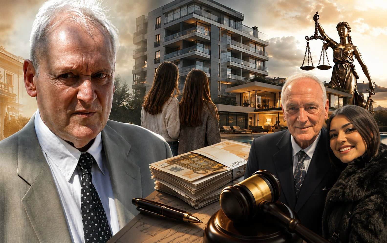 Σταύρος Γεωργίου: Η αμύθητη περιουσία που παίρνουν οι 16χρονες κόρες του - Σπίτια, μετρητά και ακίνητα φιλέτα