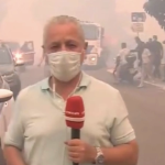 Σοκ για τον ρεπόρτερ του MEGA στον αέρα: Πυροσβεστικό παρά λίγο να τον πατήσει την ώρα που έκανε ρεπορτάζ – «Φύγε από εδώ! Δεν βλέπεις την κατάσταση;»