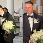 Δεν έπαιρναν τα μάτια τους από πάνω της: Το νυφικό της Γωγώς Μπαλή στον γάμο με τον Βασίλη Τσεκούρα
