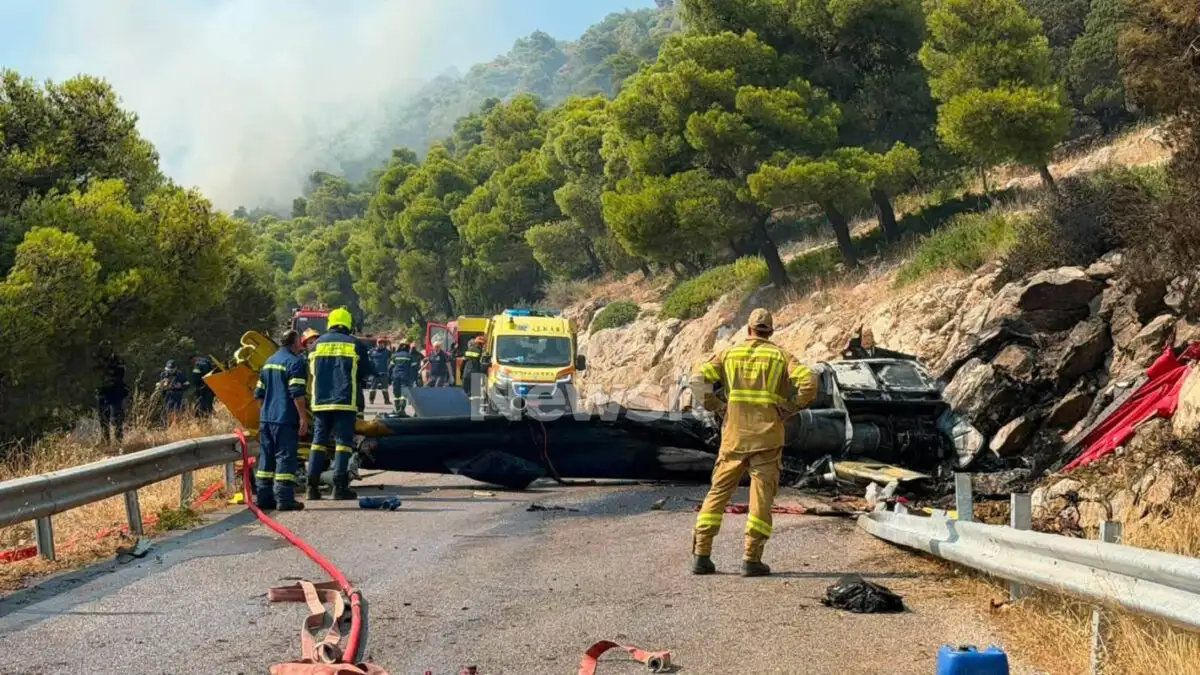 Δεν το χωρά ανθρώπινος νους: Μπήκε με το ΙΧ στα συντρίμμια του ελικοπτέρου – Συνελήφθη ο αδελφός αντιδημάρχου