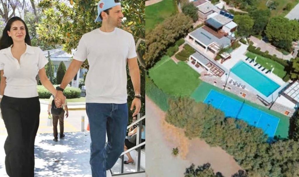 Φρούριο η βίλα Αργυρού – Νίκα μετά το 2o μωρό: Αυτό είναι το παλάτι εκατομμυρίων που μένουν