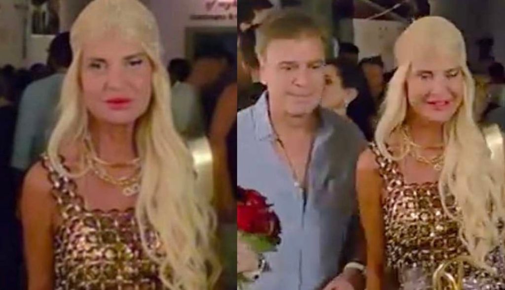 Ντυμένη με χρυσά κρόσσια: H Μαρίνα Σταυράκη έκανε την πιο αστραφτερή εμφάνιση στην Μύκονο και τις έσβησε όλες 