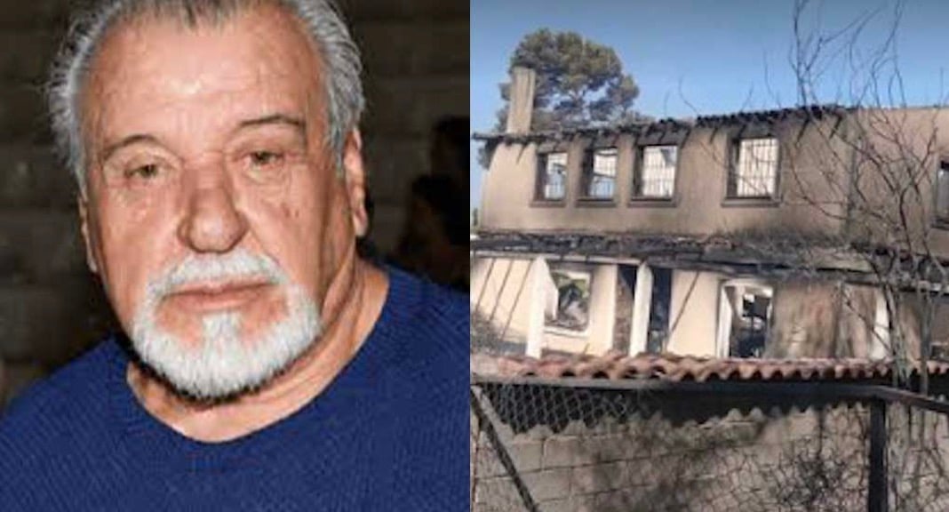 Συγκλονίζει ο Τάσος Χαλκιάς για το καμένο σπίτι του στο Πόρτο Γερμενό - «Έχυσα αίμα για να φτιάξω αυτό το σπίτι και τώρα καταστράφηκε»