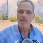 Ο Σταμάτης Γαρδέλης στο πύρινο μέτωπο: «Το τελευταίο πράσινο που έχει μείνει στην Αττική το κάψαμε» – Ξέσπασε ο ηθοποιός
