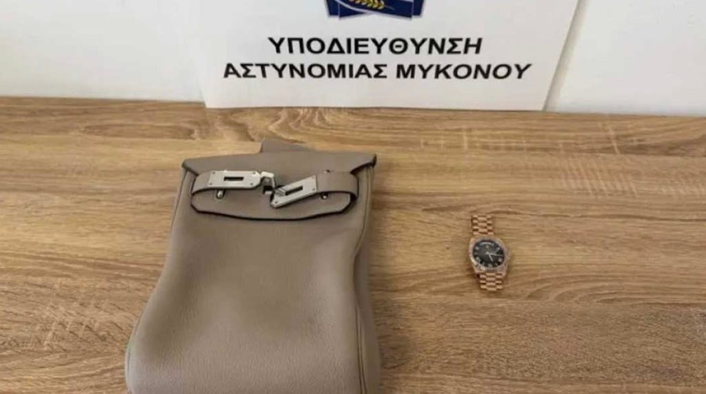Έλληνας οδηγός έκλεψε τσάντα και ρολόι αξίας δεκάδων χιλιάδων ευρώ από Ουκρανό τουρίστα στη Μύκονο – Που την έκρυψε