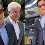 Έκανε πλάκα με τα γυαλιά ο Άδωνις μόλις έφτασε στη Λαμία: «Γεια σας παιδιά, προσέξτε σας γράφω»