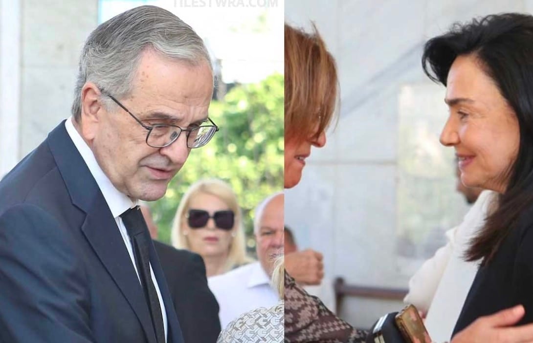 Τελέστηκε το μνημόσυνο της κόρης του Αντώνη Σαμαρά, Λένας στο Α' Νεκροταφείο Αθηνών 