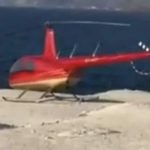 Σάλος σε ελληνικό νησί – Πήγαν για μπάνιο σε παραλία με ελικόπτερο – Παρέμβαση της Αρχής Πολιτικής Αεροπορίας
