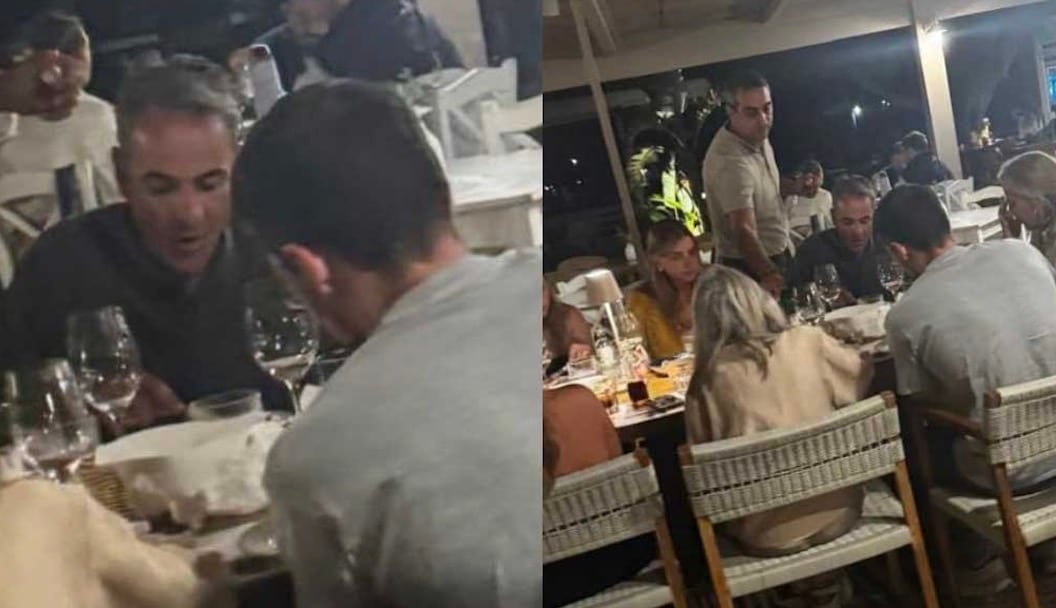 Στο «Αλμυρίκι» έφαγε ο Κυριάκος Μητσοτάκης για τη γιορτή της Μαρέβας